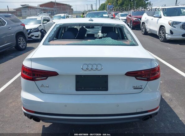 WAUENAF45JA021541 2018 AUDI A4 White 