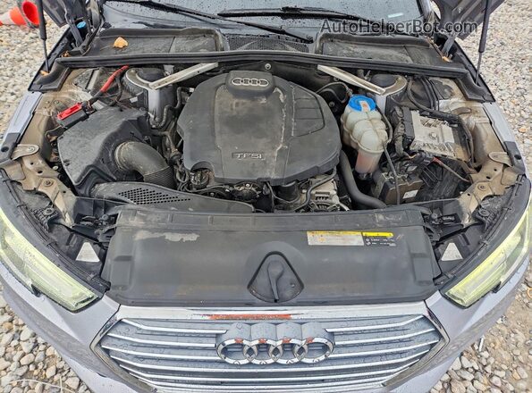WAUENAF45JA079245 2018 AUDI A4 Silver Սալոնի հետևի տեսք