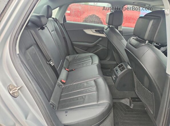 WAUENAF45JA079245 2018 AUDI A4 Silver Հետևի նստատեղերի տեսք