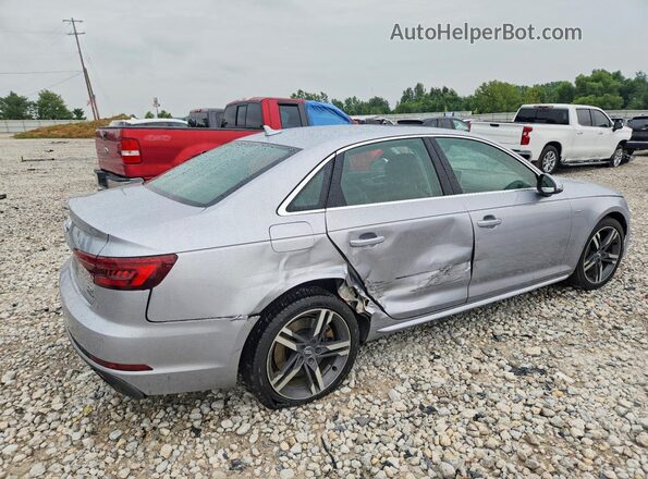 WAUENAF45JA079245 2018 AUDI A4 Silver Հետևի աջ