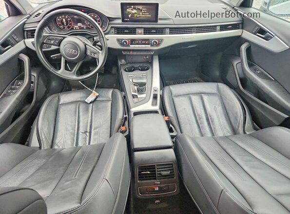 WAUENAF45JA079245 2018 AUDI A4 Silver Առջևի վահանակի տեսք