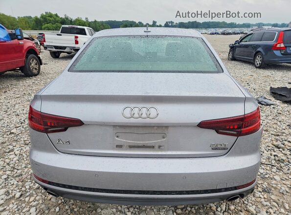 WAUENAF45JA079245 2018 AUDI A4 Silver Հետևի տեսք