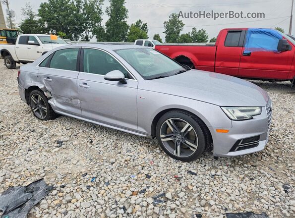 WAUENAF45JA079245 2018 AUDI A4 Silver Առջևի աջ