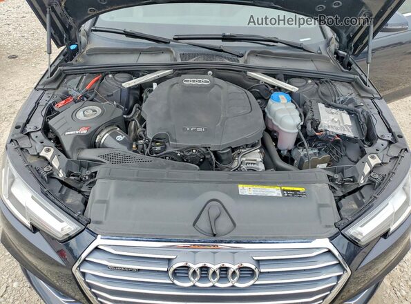 WAUENAF45JA148337 2018 AUDI A4 Blue Rear interior view