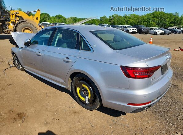 WAUENAF45JN019488 2018 AUDI A4 Silver Հետևի ձախ