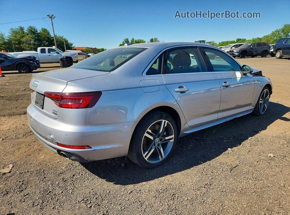 WAUENAF45JN019488 2018 AUDI A4 Silver Հետևի աջ