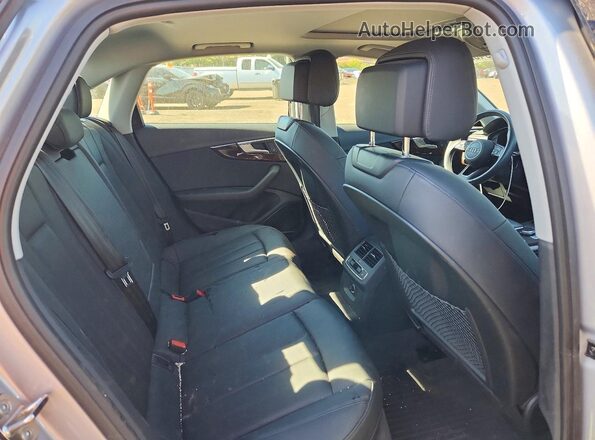 WAUENAF45JN019488 2018 AUDI A4 Silver Հետևի նստատեղերի տեսք