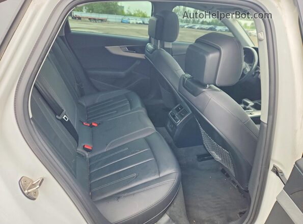 WAUENAF45LA059421 2020 AUDI A4 White Widok tylnych siedzeń