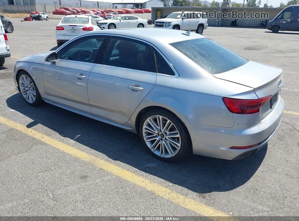 WAUENAF46HN002242 2017 AUDI A4 Silver უკანა მარცხენა