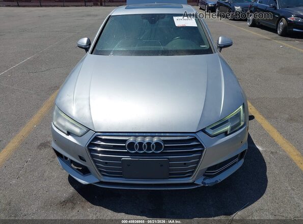 WAUENAF46HN002242 2017 AUDI A4 Silver წინა ხედი