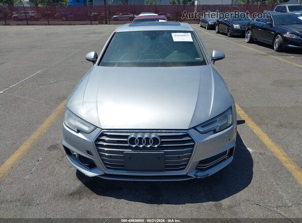 WAUENAF46HN002242 2017 AUDI A4 Silver ხელსაწყოთა პანელის ხედი