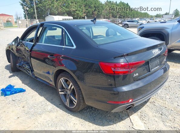 WAUENAF46HN017694 2017 AUDI A4 Black Հետևի ձախ