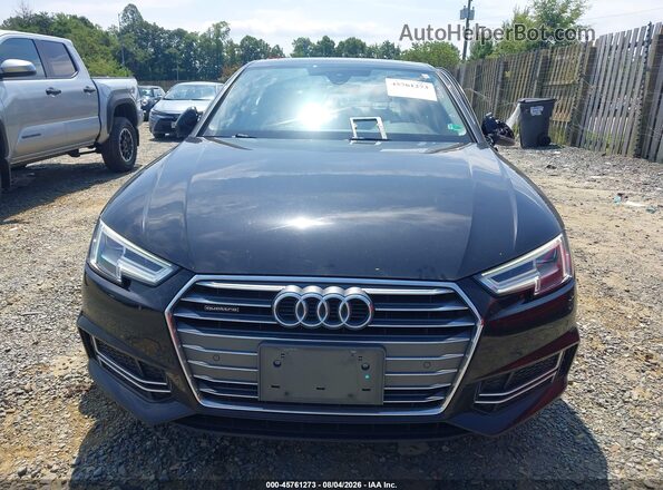 WAUENAF46HN017694 2017 AUDI A4 Black Սարքավորումների վահանակի տեսք