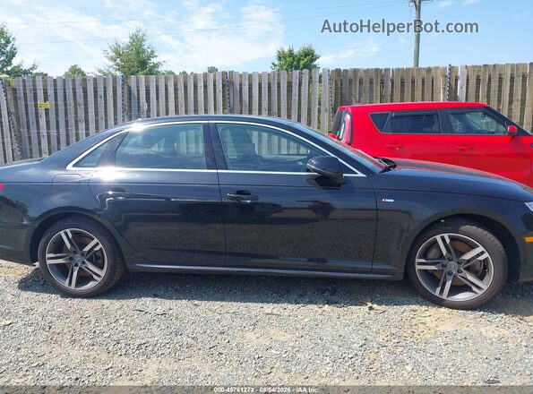 WAUENAF46HN017694 2017 AUDI A4 Black Սալոնի հետևի տեսք