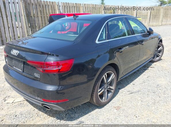WAUENAF46HN017694 2017 AUDI A4 Black Հետևի աջ