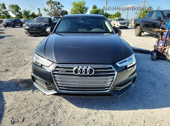 WAUENAF46HN017730 2017 AUDI A4 Charcoal Դիմացի տեսք