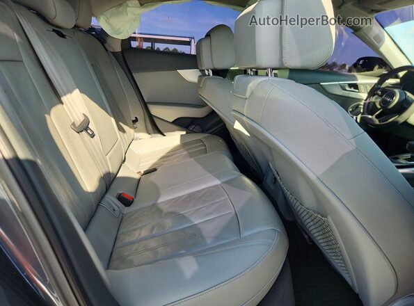 WAUENAF46HN017730 2017 AUDI A4 Charcoal Հետևի նստատեղերի տեսք
