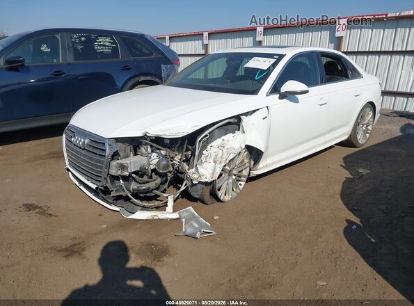 WAUENAF46HN039503 2017 AUDI A4 White Front left
