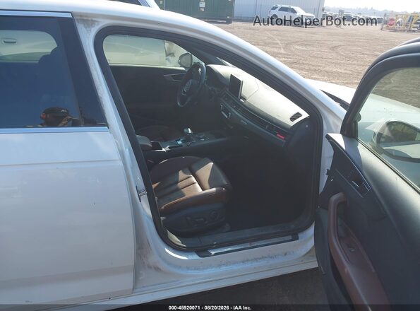 WAUENAF46HN039503 2017 AUDI A4 White Front interior view