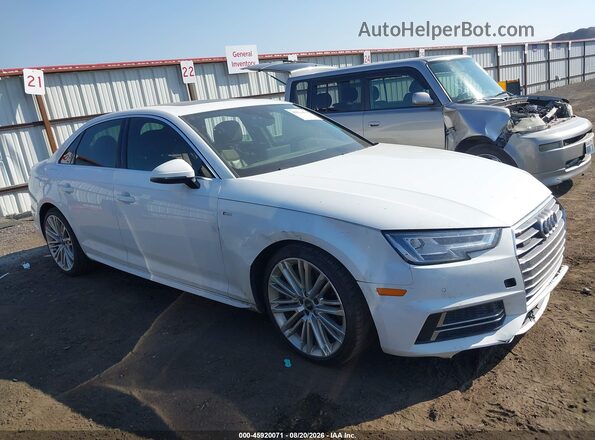 WAUENAF46HN039503 2017 AUDI A4 White Rear interior view
