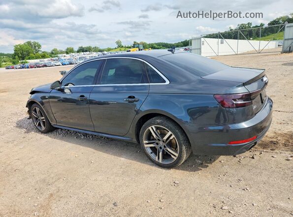 WAUENAF46HN058925 2017 AUDI A4 Gray Задня ліва чверть
