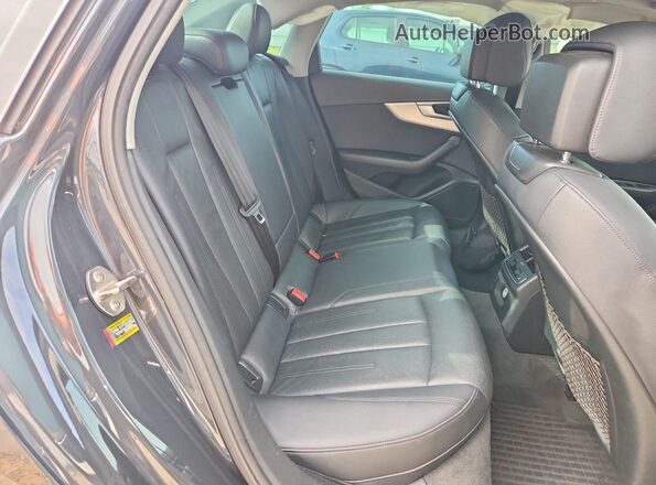 WAUENAF46HN058925 2017 AUDI A4 Gray Вид задніх сидінь