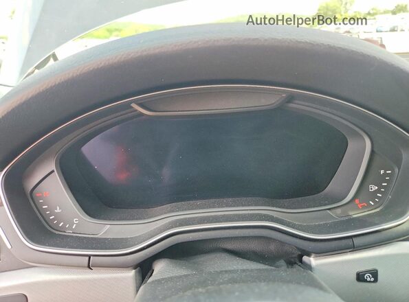 WAUENAF46HN058925 2017 AUDI A4 Gray Вид щитка приладів