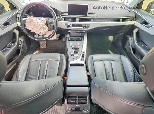 WAUENAF46HN058925 2017 AUDI A4 Gray Вид панелі приладів