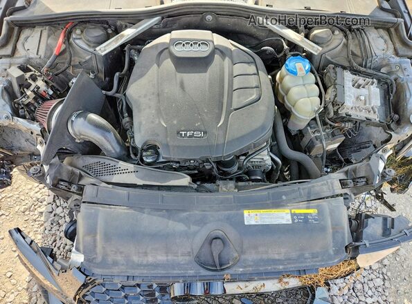 WAUENAF46HN058925 2017 AUDI A4 Gray Вид задньої частини салону