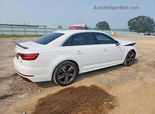 WAUENAF46JA021838 2018 AUDI A4 Белый Задняя правая четверть