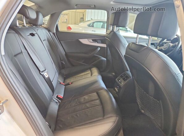 WAUENAF46JA021838 2018 AUDI A4 Белый Вид задних сидений