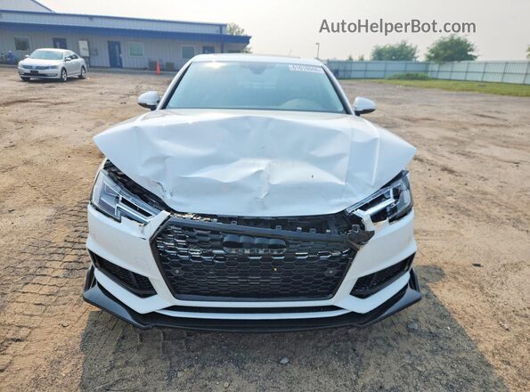 WAUENAF46JA021838 2018 AUDI A4 Белый Вид спереди