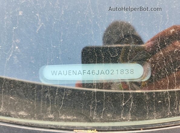 WAUENAF46JA021838 2018 AUDI A4 Белый Вид подкапотного пространства