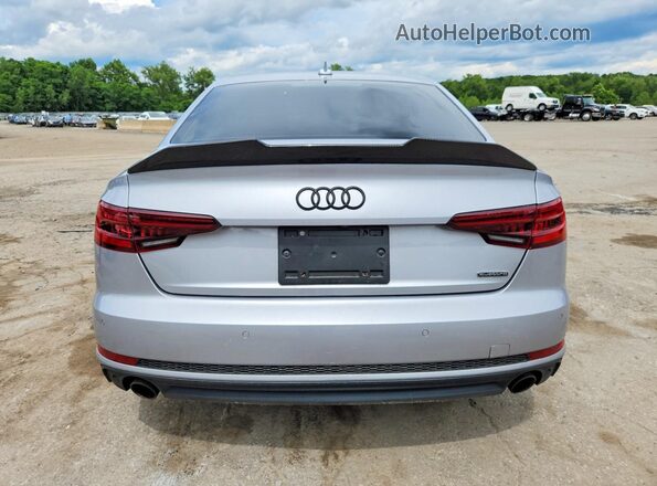 WAUENAF46JA057965 2018 AUDI A4 Silver Vista trasera