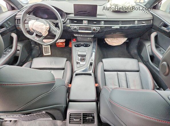 WAUENAF46JA057965 2018 AUDI A4 Silver Vista del salpicadero