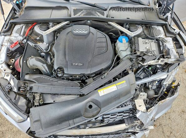 WAUENAF46JA057965 2018 AUDI A4 Silver Vista interior trasera