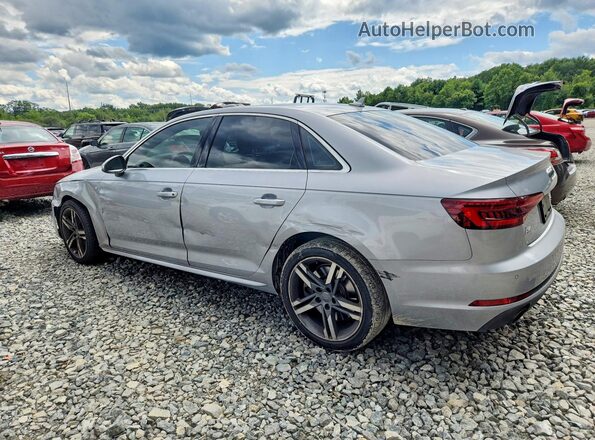 WAUENAF46JA076080 2018 AUDI A4 Silver Tył lewy