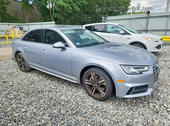 WAUENAF46JA076080 2018 AUDI A4 Silver Przód prawy