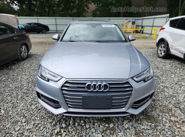 WAUENAF46JA076080 2018 AUDI A4 Silver Widok z przodu