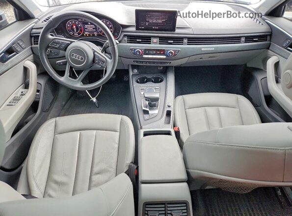 WAUENAF46JA076080 2018 AUDI A4 Silver Widok deski rozdzielczej