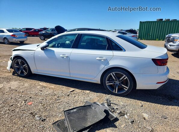 WAUENAF46JA104380 2018 AUDI A4 White Trasero izquierdo