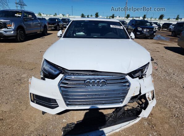 WAUENAF46JA104380 2018 AUDI A4 White Vista frontal