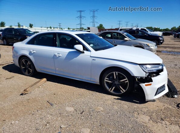 WAUENAF46JA104380 2018 AUDI A4 White Delantero derecho