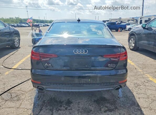 WAUENAF46JN002540 2018 AUDI A4 Black Rear view