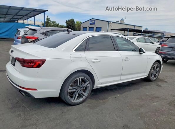 WAUENAF47JA019158 2018 AUDI A4 Белый Вид спереди