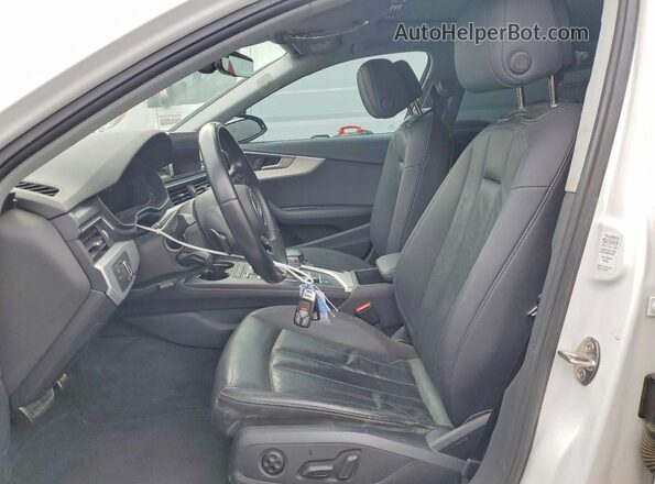WAUENAF47JA019158 2018 AUDI A4 Белый Вид наклейки с VIN-кодом
