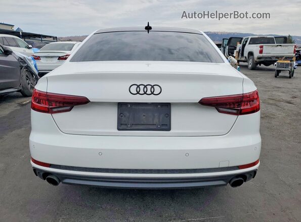 WAUENAF47JA019158 2018 AUDI A4 Белый Вид задней части салона