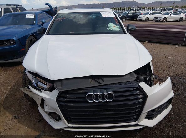 WAUENAF47JA045291 2018 AUDI A4 Белый Вид спереди