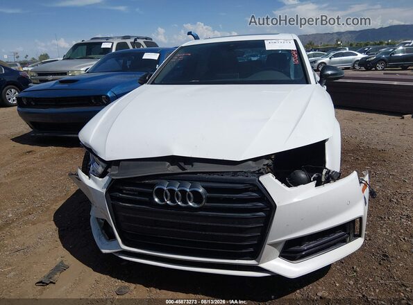 WAUENAF47JA045291 2018 AUDI A4 Белый Вид щитка приборов