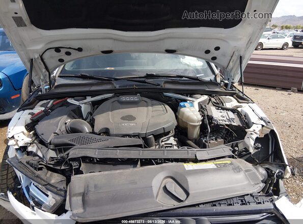 WAUENAF47JA045291 2018 AUDI A4 Белый Вид сзади